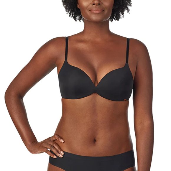 NWOT - LE MYSTERE Sheer Seduction Wireless Bra In BLACK (5325) 34C - Picture 6 of 10